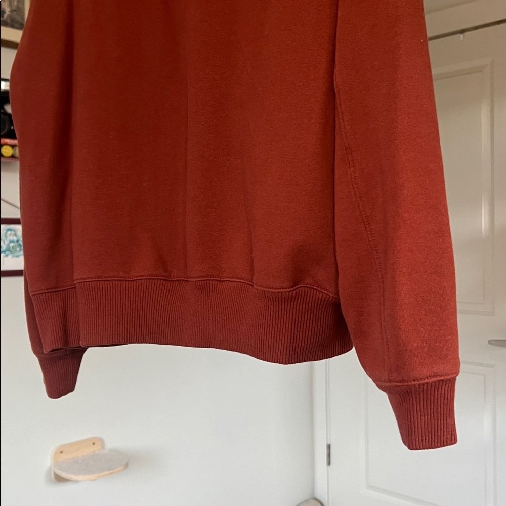 A New Day Women's Rust Crewneck Pullover - Size L - Picture 9 of 11
